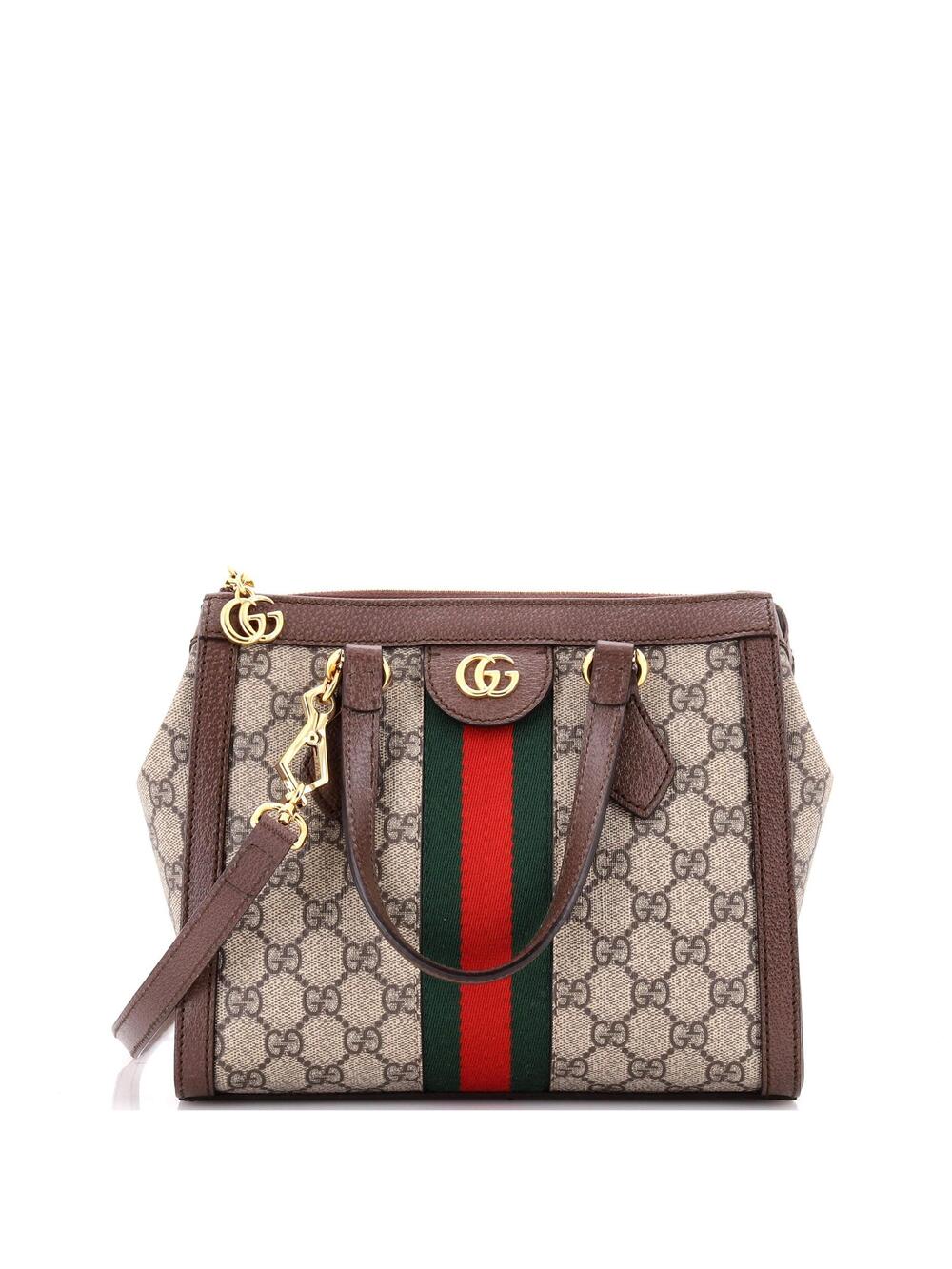 Gucci Ophidia Top Handle Tote Gg Coated #356645G21B